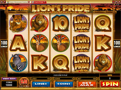 Lions Pride Online Slots Pokies
